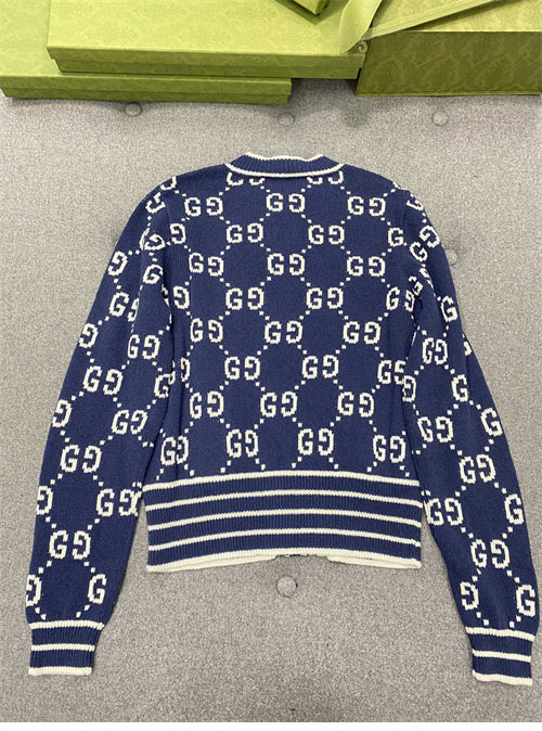 Gucci 구찌 더블 G 로고 자카드 가디건 레플리카 10번 이미지 - 의류 | 세미샵 레플리카 사이트