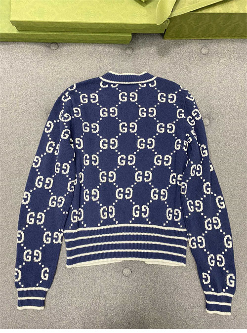 Gucci 구찌 더블 G 로고 자카드 가디건 레플리카 11번 이미지 - 의류 | 세미샵 레플리카 사이트