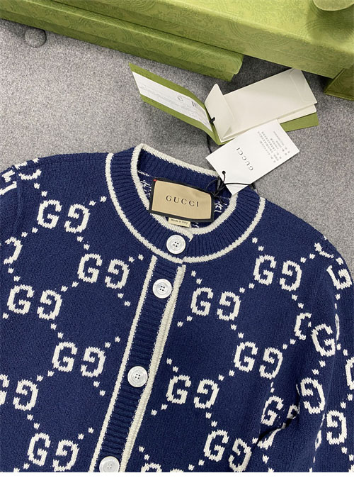 Gucci 구찌 더블 G 로고 자카드 가디건 레플리카 12번 이미지 - 의류 | 세미샵 레플리카 사이트