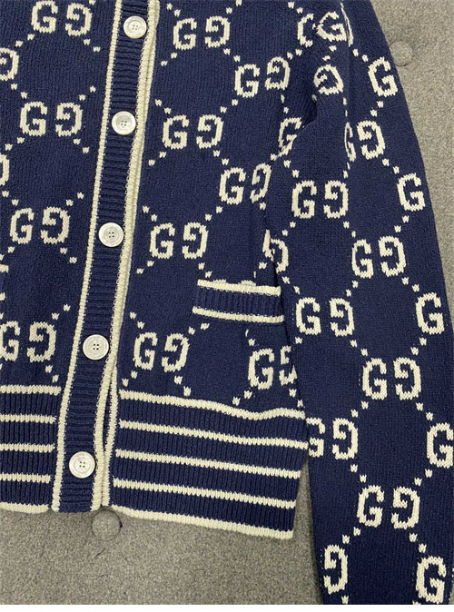 Gucci 구찌 더블 G 로고 자카드 가디건 레플리카 13번 이미지 - 의류 | 세미샵 레플리카 사이트