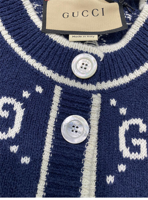 Gucci 구찌 더블 G 로고 자카드 가디건 레플리카 16번 이미지 - 의류 | 세미샵 레플리카 사이트