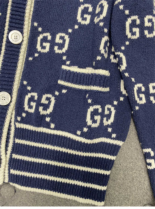 Gucci 구찌 더블 G 로고 자카드 가디건 레플리카 17번 이미지 - 의류 | 세미샵 레플리카 사이트