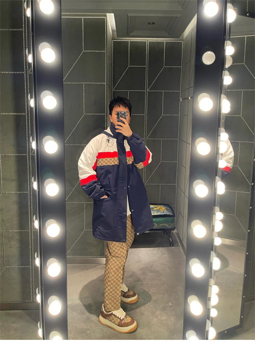 Gucci 구찌 매트 GG 캔버스 패브릭 코트 레플리카 16번 이미지 - 의류 | 세미샵 레플리카 사이트