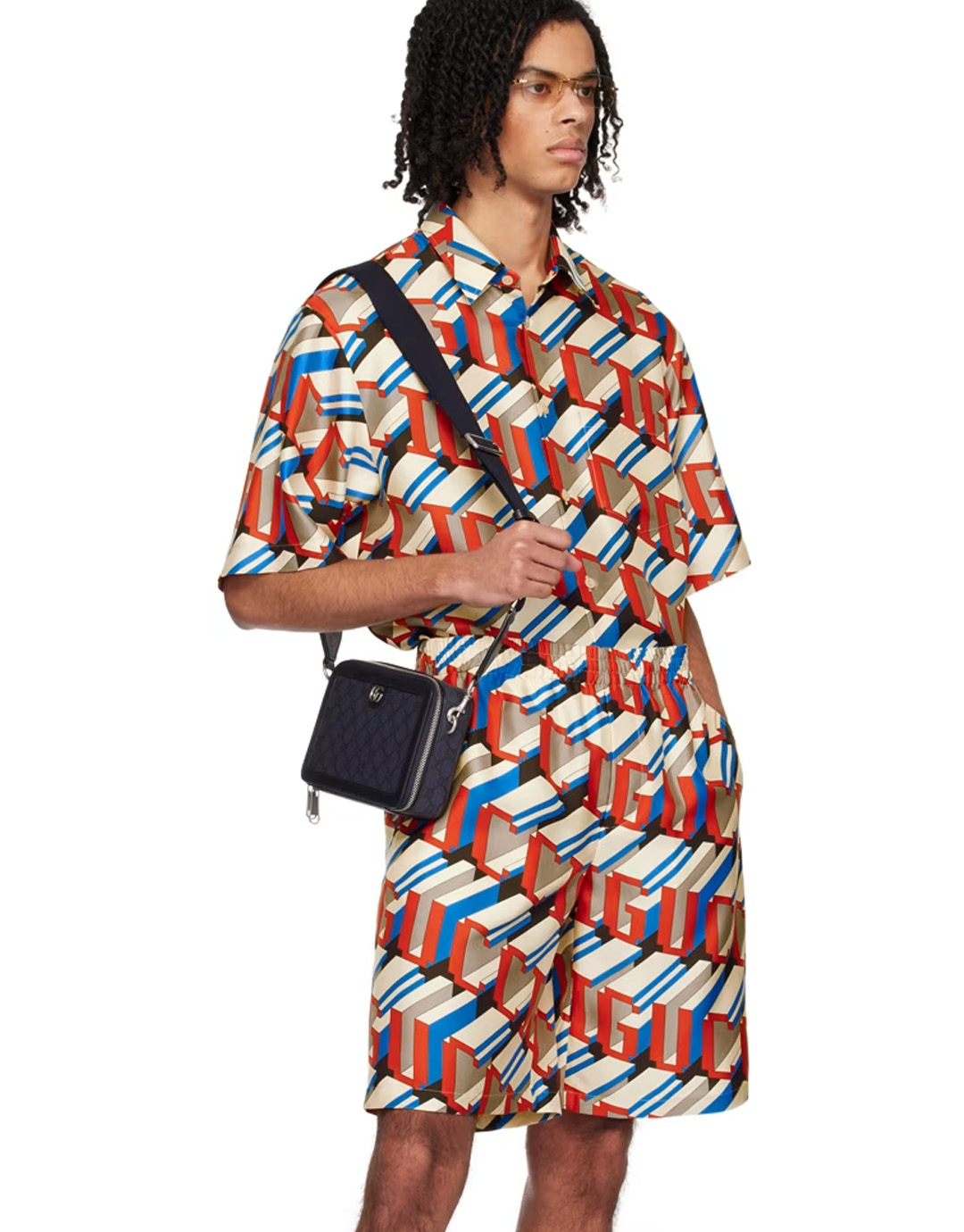 Gucci 구찌 멀티컬러 픽셀 3D 프린트 숏 팬츠 레플리카 2번 이미지 - 의류 | 세미샵 레플리카 사이트