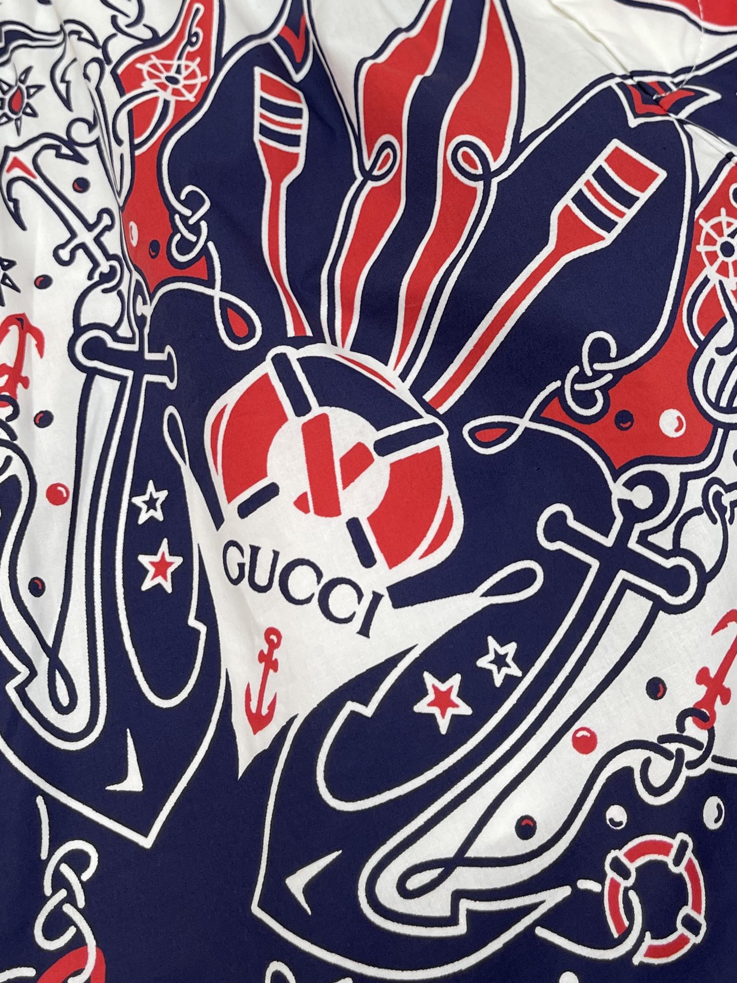 Gucci 구찌 반다나 프린트 코튼 숏 팬츠 “2COLOR” 레플리카 10번 이미지 - 의류 | 세미샵 레플리카 사이트