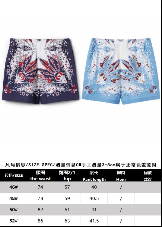 Gucci 구찌 반다나 프린트 코튼 숏 팬츠 “2COLOR” 레플리카 18번 이미지 - 의류 | 세미샵 레플리카 사이트