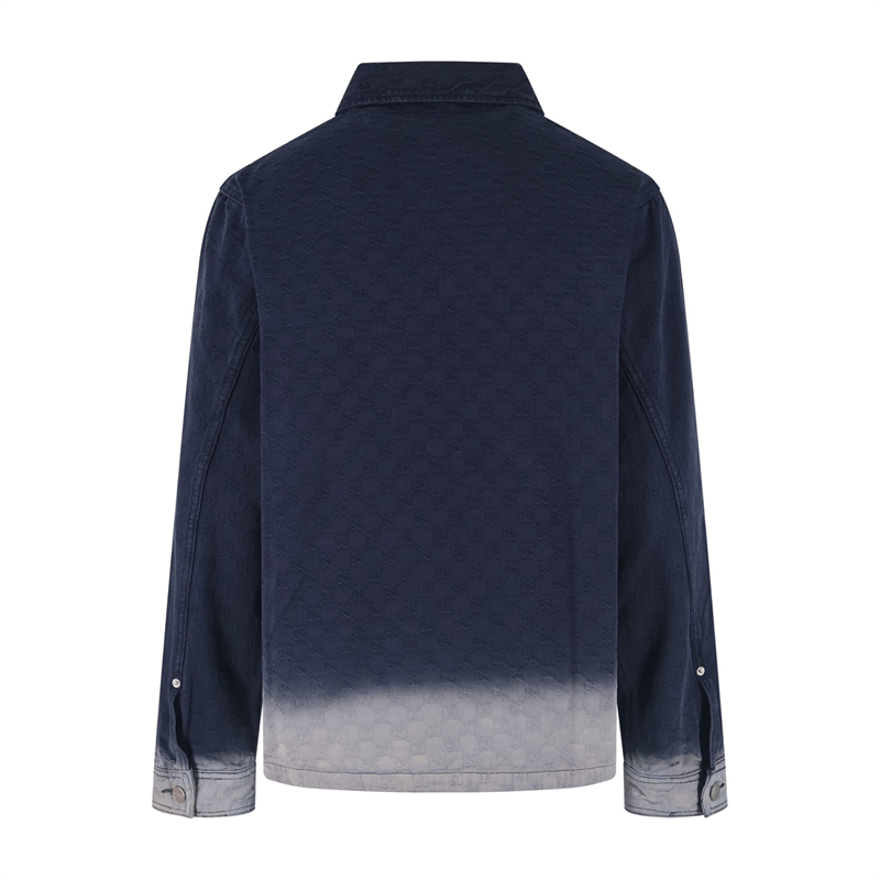 Gucci 구찌 블리치 GG 코튼 데님 자카드 셔츠 레플리카 5번 이미지 - 의류 | 세미샵 레플리카 사이트