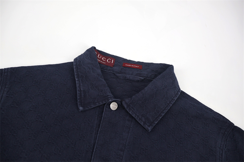 Gucci 구찌 블리치 GG 코튼 데님 자카드 셔츠 레플리카 11번 이미지 - 의류 | 세미샵 레플리카 사이트