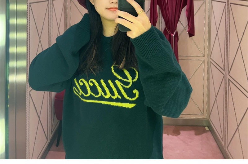 구찌 구찌 스크립트 인타르시아 니트 울 스웨터 레플리카 19번 이미지 - 의류 | 세미샵 레플리카 사이트