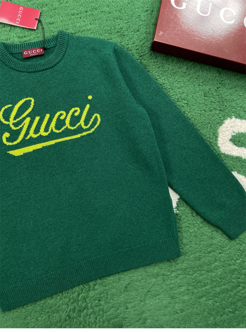구찌 구찌 스크립트 인타르시아 니트 울 스웨터 레플리카 22번 이미지 - 의류 | 세미샵 레플리카 사이트