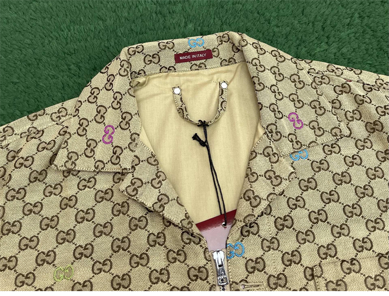 Gucci 구찌 올오버 GG 필 쿠페 캔버스 재킷 레플리카 9번 이미지 - 의류 | 세미샵 레플리카 사이트