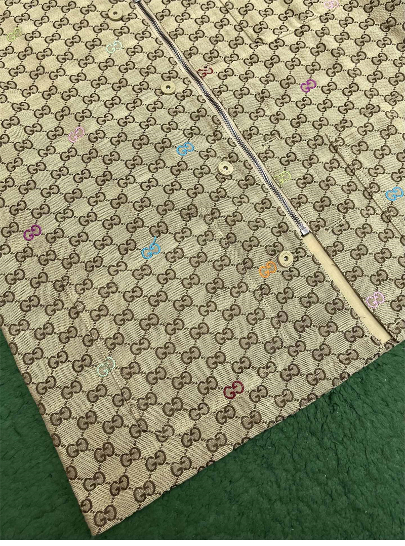 Gucci 구찌 올오버 GG 필 쿠페 캔버스 재킷 레플리카 10번 이미지 - 의류 | 세미샵 레플리카 사이트