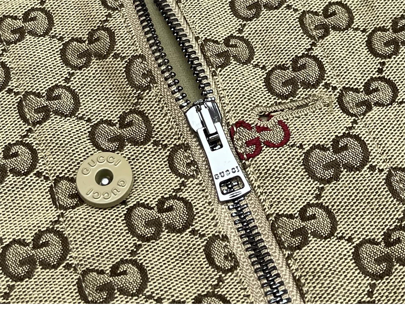 Gucci 구찌 올오버 GG 필 쿠페 캔버스 재킷 레플리카 11번 이미지 - 의류 | 세미샵 레플리카 사이트