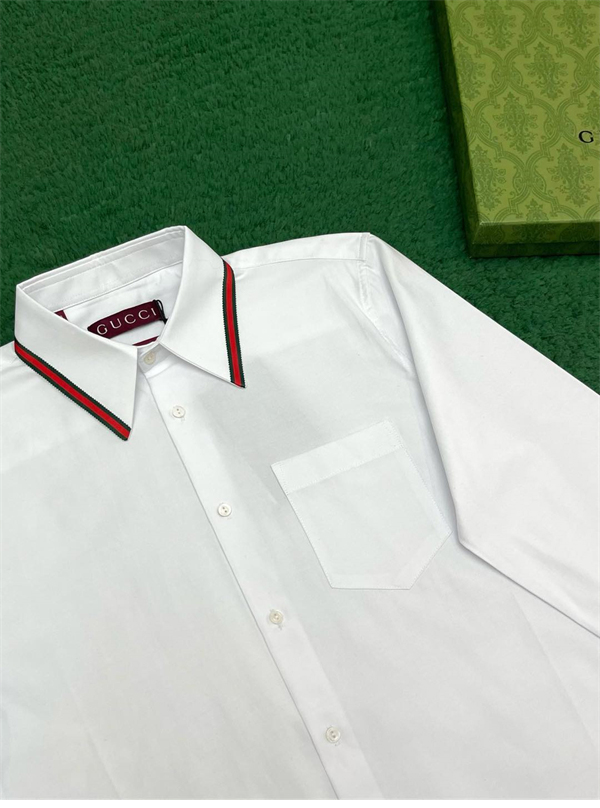 Gucci 구찌 웹디테일 옥스포드 코튼 셔츠 레플리카 5번 이미지 - 의류 | 세미샵 레플리카 사이트