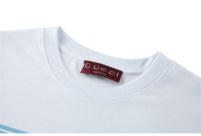 Gucci 구찌 웹배너 프린트 코튼 저지 티셔츠 레플리카 12번 이미지 - 의류 | 세미샵 레플리카 사이트