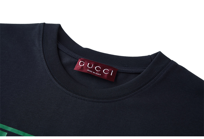Gucci 구찌 웹배너 프린트 코튼 저지 티셔츠 레플리카 21번 이미지 - 의류 | 세미샵 레플리카 사이트