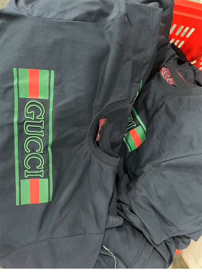 Gucci 구찌 웹배너 프린트 코튼 저지 티셔츠 레플리카 27번 이미지 - 의류 | 세미샵 레플리카 사이트