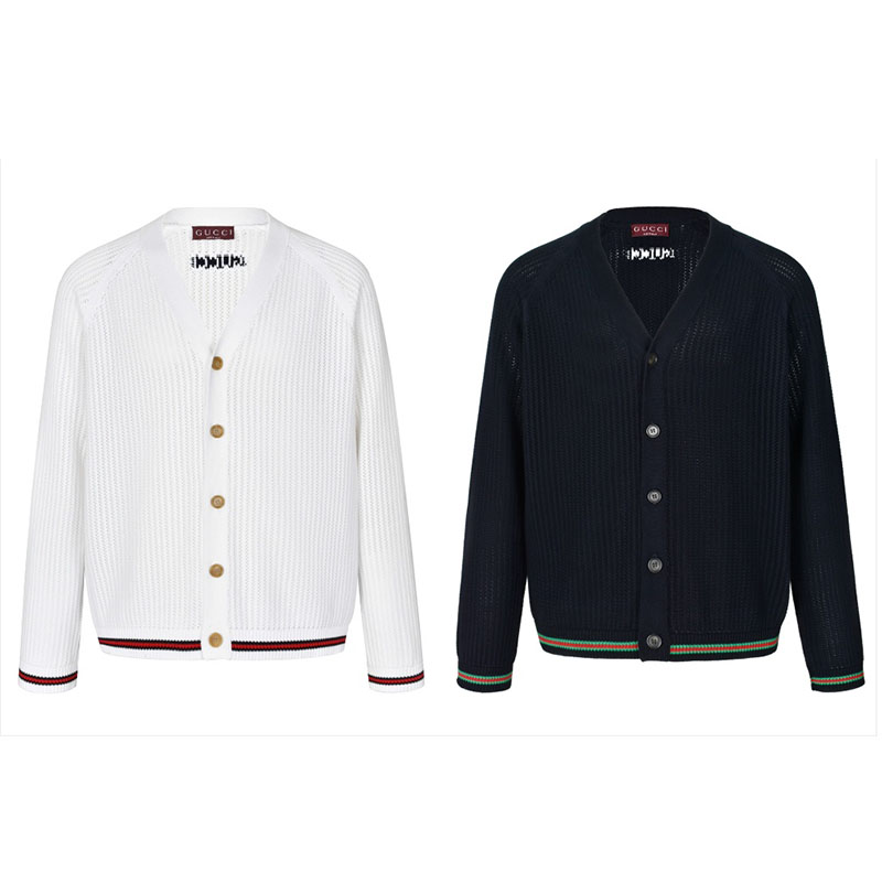 Gucci 구찌 웹자카드 로고 가디건 레플리카 1번 이미지 - 의류 | 세미샵 레플리카 사이트