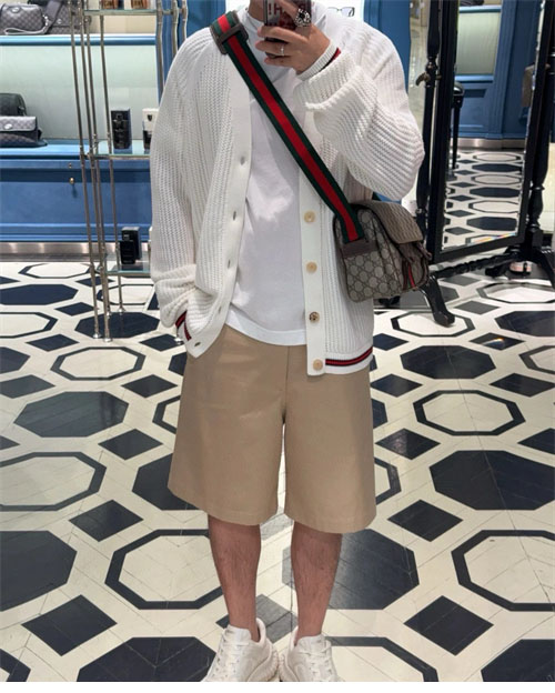 Gucci 구찌 웹자카드 로고 가디건 레플리카 7번 이미지 - 의류 | 세미샵 레플리카 사이트