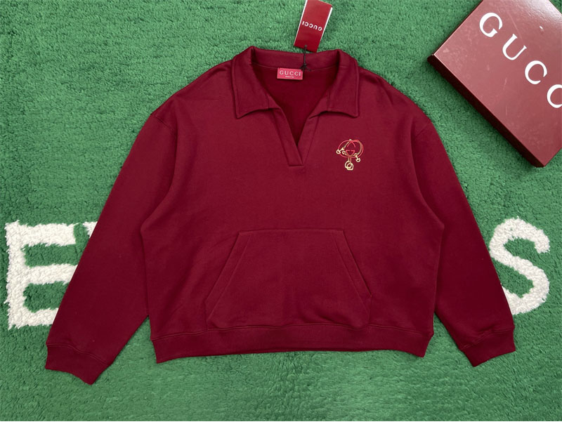 구찌 구찌 웹 인터로킹 G 로고 저지 스웨트셔츠 레플리카 2번 이미지 - 의류 | 세미샵 레플리카 사이트