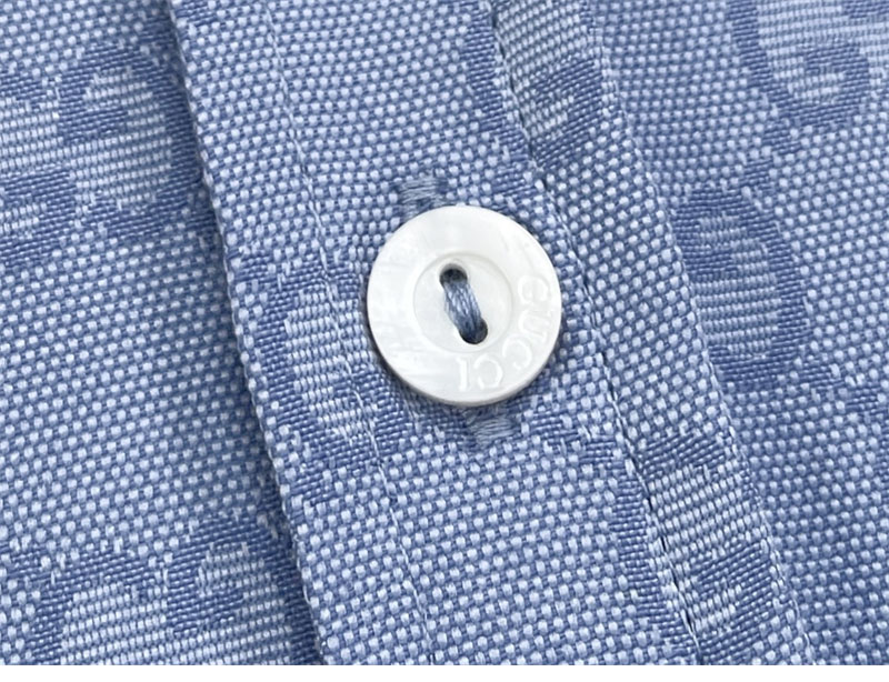 구찌 구찌 인터로킹 G 옥스포드 GG 코튼 셔츠 레플리카 8번 이미지 - 의류 | 세미샵 레플리카 사이트