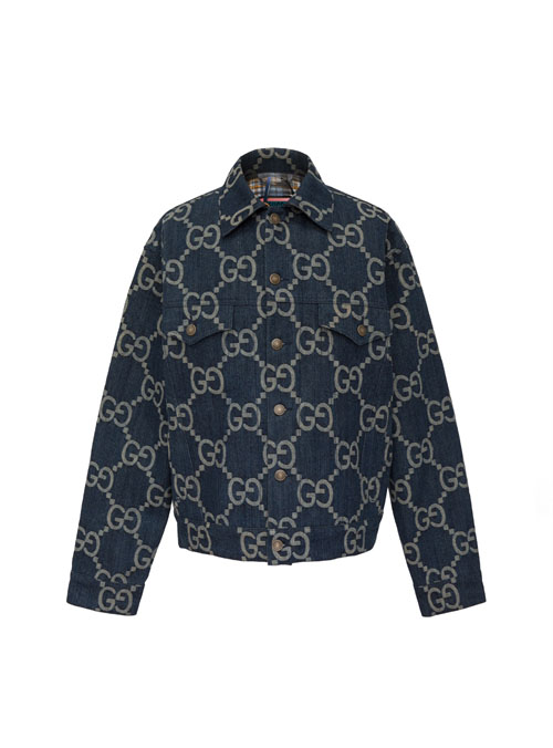 Gucci 구찌 점보 GG 데님 자켓 레플리카 5번 이미지 - 의류 | 세미샵 레플리카 사이트