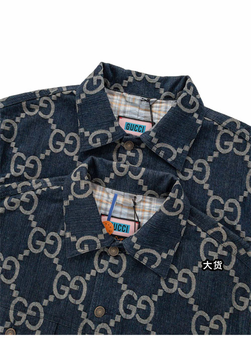 Gucci 구찌 점보 GG 데님 자켓 레플리카 7번 이미지 - 의류 | 세미샵 레플리카 사이트