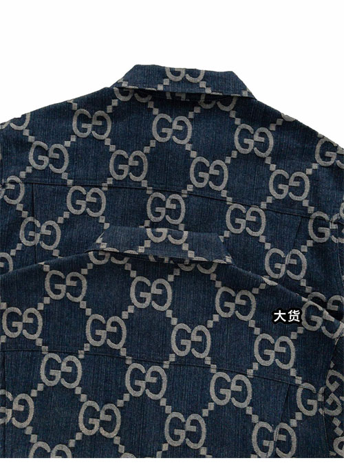 Gucci 구찌 점보 GG 데님 자켓 레플리카 8번 이미지 - 의류 | 세미샵 레플리카 사이트