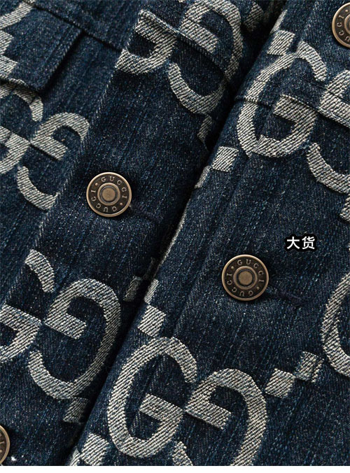 Gucci 구찌 점보 GG 데님 자켓 레플리카 14번 이미지 - 의류 | 세미샵 레플리카 사이트