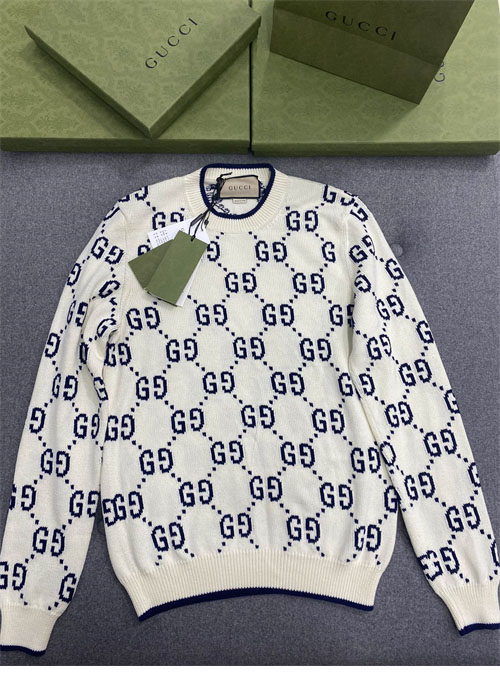 Gucci 구찌 코튼 GG 니트 스웨트셔츠 레플리카 4번 이미지 - 의류 | 세미샵 레플리카 사이트