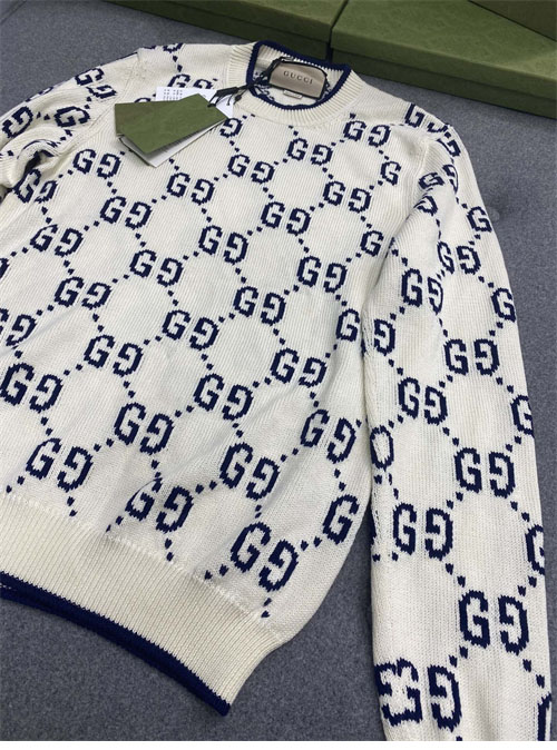 Gucci 구찌 코튼 GG 니트 스웨트셔츠 레플리카 5번 이미지 - 의류 | 세미샵 레플리카 사이트