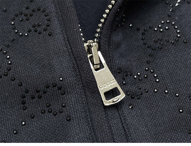 구찌 구찌 크리스털 GG 테크니컬 저지 집업 자켓 레플리카 4번 이미지 - 의류 | 세미샵 레플리카 사이트