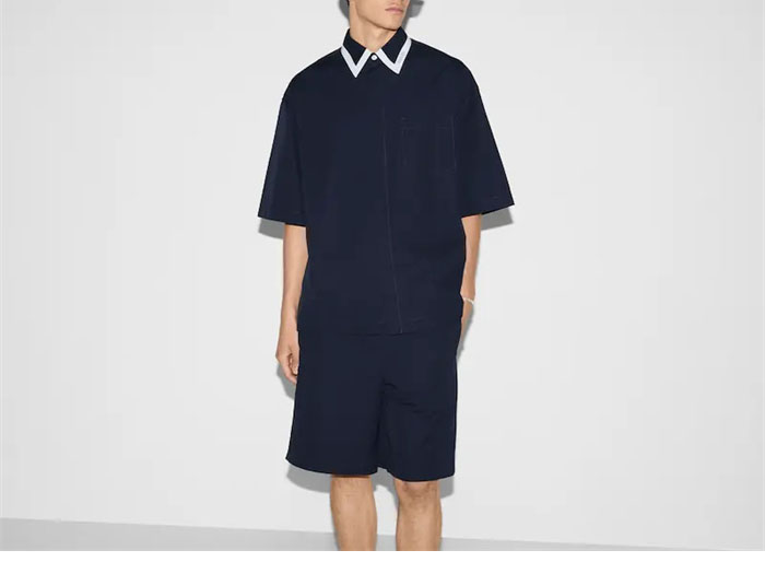 Gucci 구찌 포플린 코튼 반팔 셔츠 레플리카 2번 이미지 - 의류 | 세미샵 레플리카 사이트