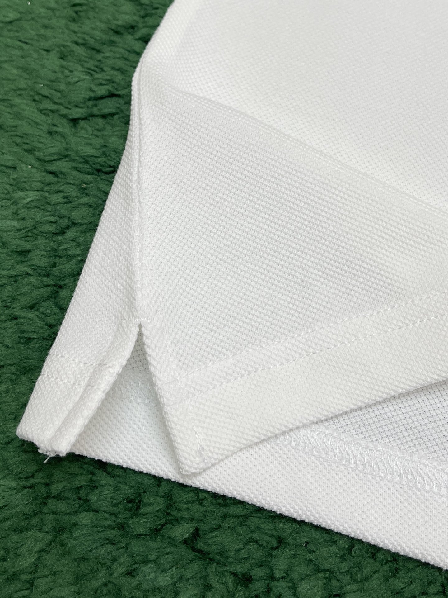 Gucci 구찌 24SS 화이트 로고 코튼 블렌드 PK 폴로 반팔 티셔츠 화이트 레플리카 14번 이미지 - 의류 | 세미샵 레플리카 사이트