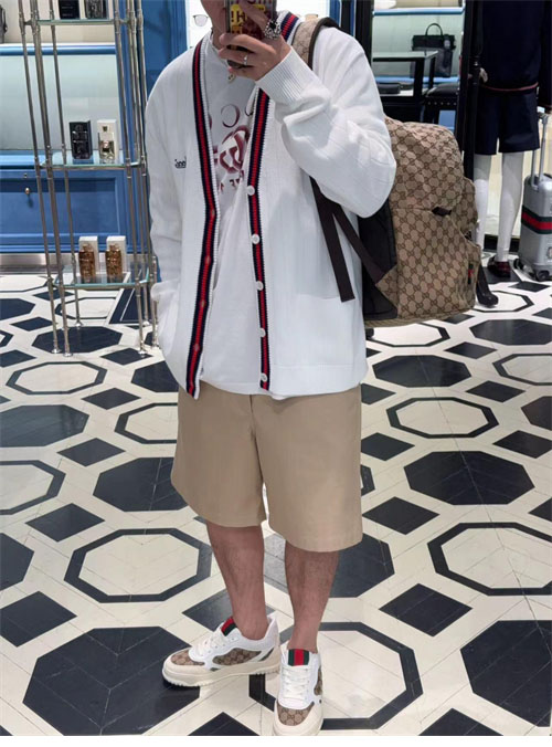 Gucci 구찌 eb 로고 엠브로이디드 가디건 레플리카 11번 이미지 - 의류 | 세미샵 레플리카 사이트