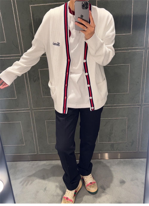 Gucci 구찌 eb 로고 엠브로이디드 가디건 레플리카 12번 이미지 - 의류 | 세미샵 레플리카 사이트