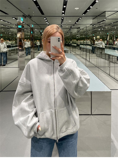 *기타 알렉산더왕 오버사이즈 로고 후드 집업 2컬러 레플리카 28번 이미지 - 의류 | 세미샵 레플리카 사이트