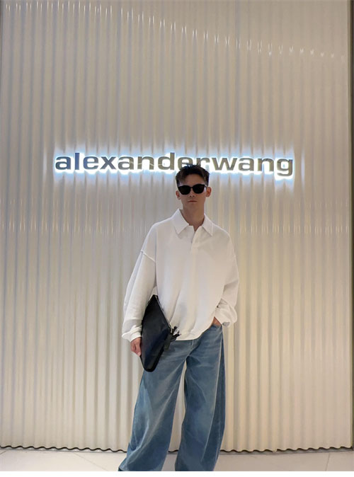 *기타 알렉산더왕 오버사이즈 폴로 티셔츠 2컬러 레플리카 25번 이미지 - 의류 | 세미샵 레플리카 사이트