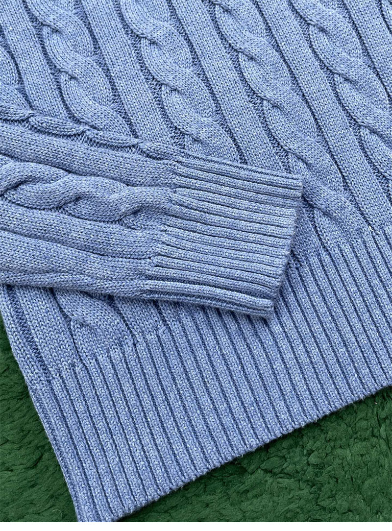 기타 폴로 랄프 로렌 쿼터 집업 케이블 니트 스웨터 레플리카 20번 이미지 - 의류 | 세미샵 레플리카 사이트