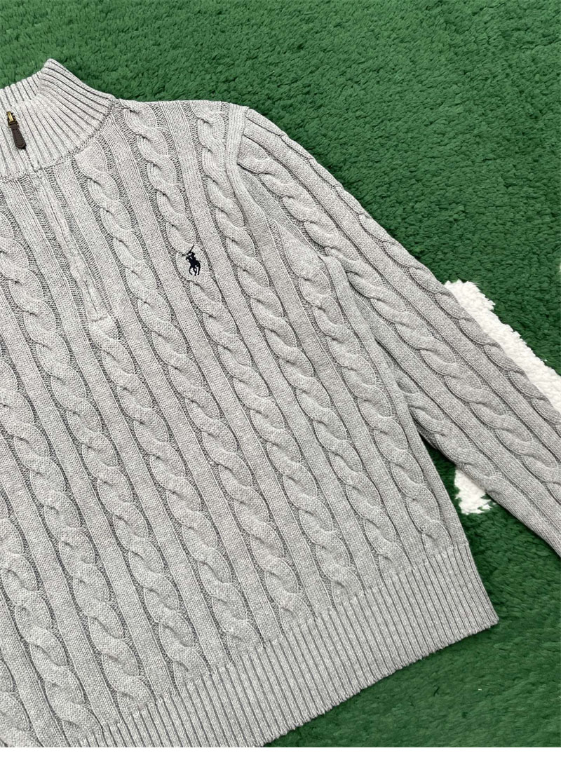 기타 폴로 랄프 로렌 쿼터 집업 케이블 니트 스웨터 레플리카 16번 이미지 - 의류 | 세미샵 레플리카 사이트