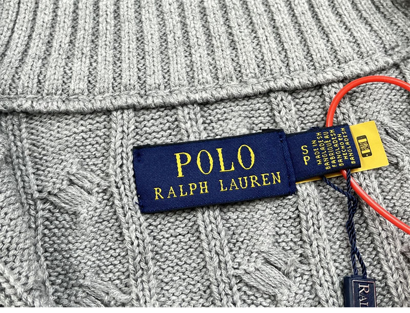 기타 폴로 랄프 로렌 쿼터 집업 케이블 니트 스웨터 레플리카 22번 이미지 - 의류 | 세미샵 레플리카 사이트