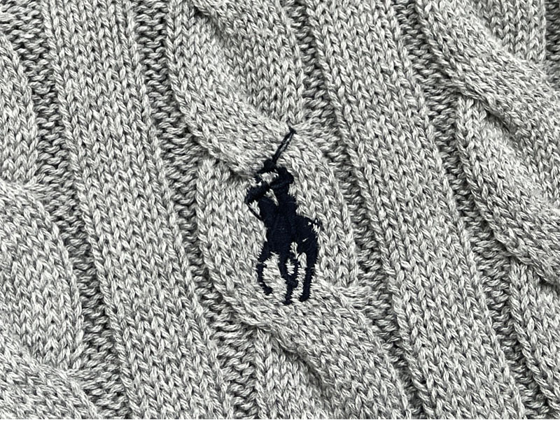 기타 폴로 랄프 로렌 쿼터 집업 케이블 니트 스웨터 레플리카 11번 이미지 - 의류 | 세미샵 레플리카 사이트