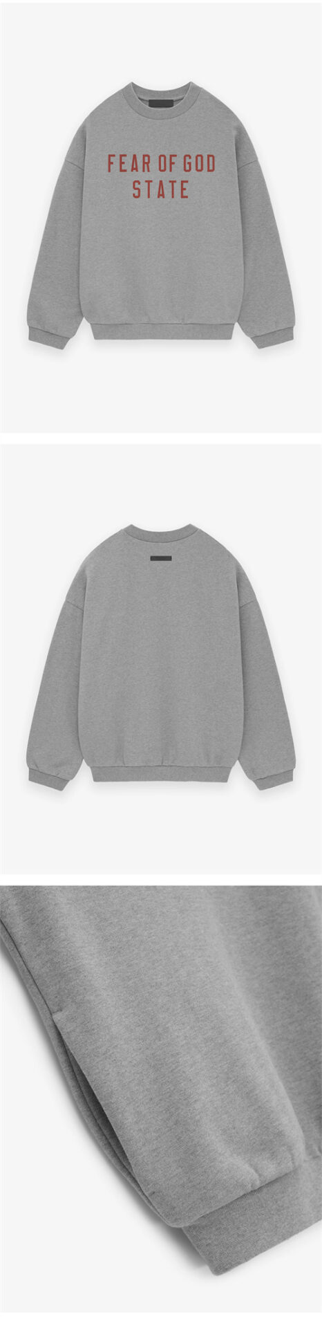 *기타 피어오브갓 에센셜 스테이트 헤비 크루넥 스웨트셔츠 맨투맨 레플리카 18번 이미지 - 의류 | 세미샵 레플리카 사이트