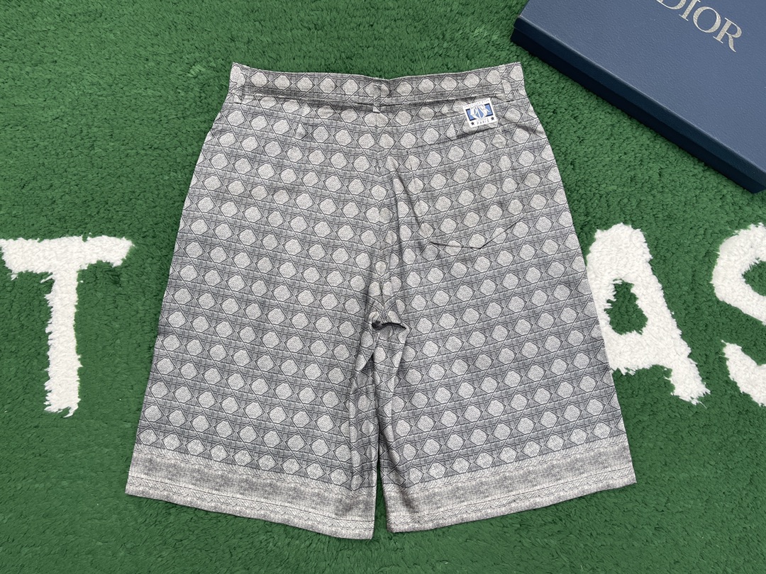 D I O R 디올 까나쥬 그래픽 버뮤다 팬츠 “2COLOR” 레플리카 6번 이미지 - 의류 | 세미샵 레플리카 사이트
