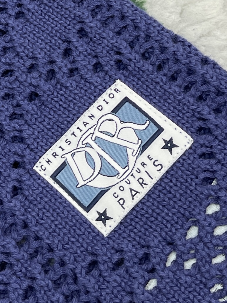 D I O R 디올 까나쥬 크로셰 니트 반소매 셔츠 “2COLOR” 레플리카 19번 이미지 - 의류 | 세미샵 레플리카 사이트