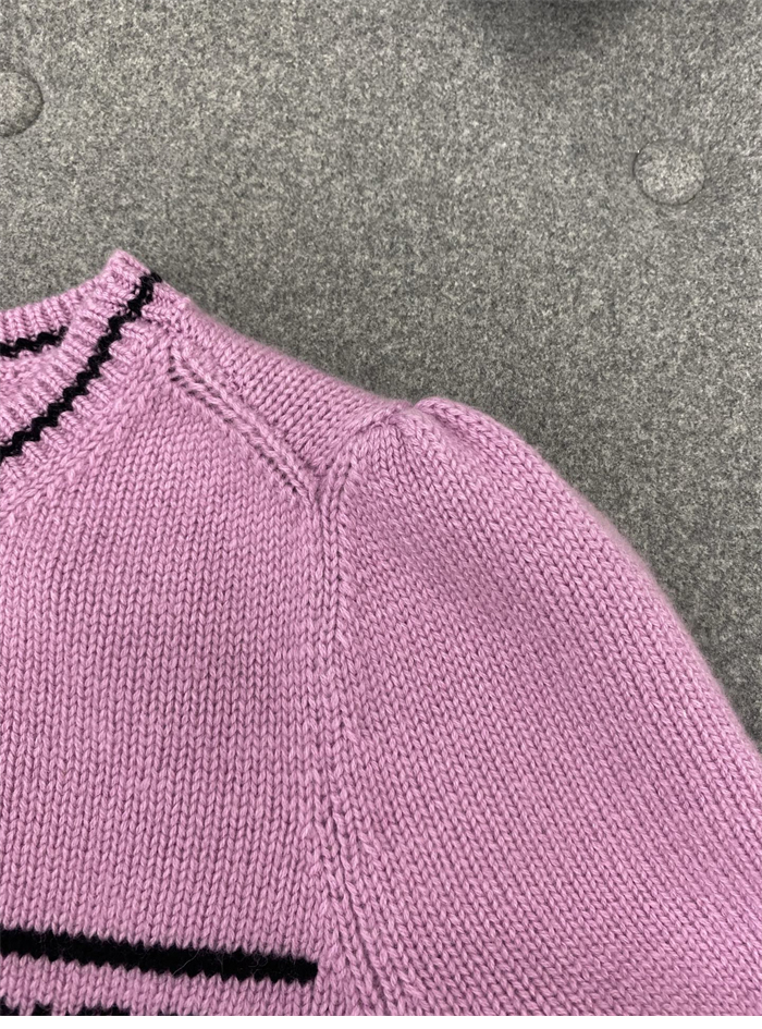 D I O R 디올 럭키 스타 울 캐시미어 반소매 니트 스웨터 레플리카 13번 이미지 - 의류 | 세미샵 레플리카 사이트