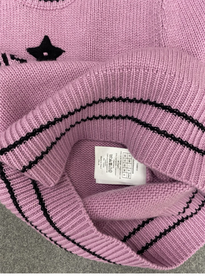 D I O R 디올 럭키 스타 울 캐시미어 반소매 니트 스웨터 레플리카 17번 이미지 - 의류 | 세미샵 레플리카 사이트