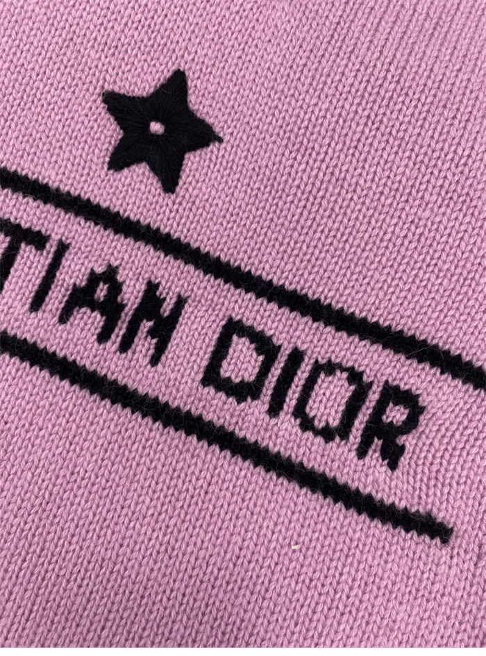 D I O R 디올 럭키 스타 울 캐시미어 반소매 니트 스웨터 레플리카 20번 이미지 - 의류 | 세미샵 레플리카 사이트