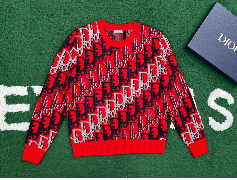 디올 디올 멀티 컬러 오블리크 올오버 스웨터 레플리카 6번 이미지 - 의류 | 세미샵 레플리카 사이트