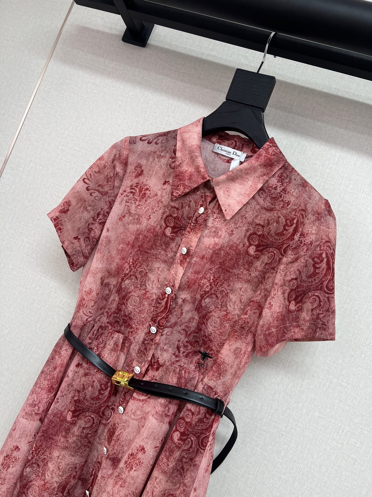 디올 디올 미드 렝스 벨티드 셔츠 드레스 레플리카 3번 이미지 - 의류 | 세미샵 레플리카 사이트